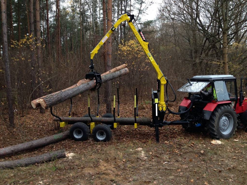 Hydrofast Timber Harvesting Trailer/RÜCKEWAGEN/Przyczepka do zrywki drewna H9 - Forestry trailer: picture 4 Hydrofast Timber Harvesting Trailer/RÜCKEWAGEN/Przyczepka do zrywki drewna H9 - Forestry trailer: picture 4
