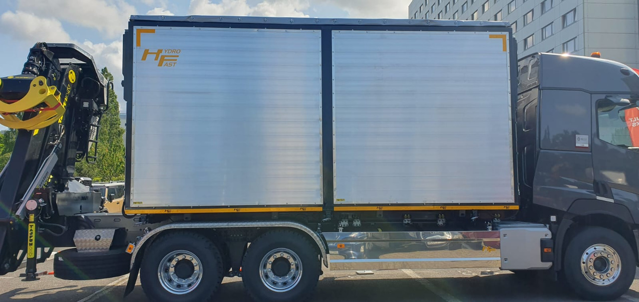 RENAULT C6x4 biomass transport tipper super structure body in stock / C6x4 Kippaufbau für Biomassetransport/ Benne basculante C6x4 pour le transport de biomasse / Carrocería basculante C6x4 para transporte - Logging truck: picture 2 RENAULT C6x4 biomass transport tipper super structure body in stock / C6x4 Kippaufbau für Biomassetransport/ Benne basculante C6x4 pour le transport de biomasse / Carrocería basculante C6x4 para transporte - Logging truck: picture 2