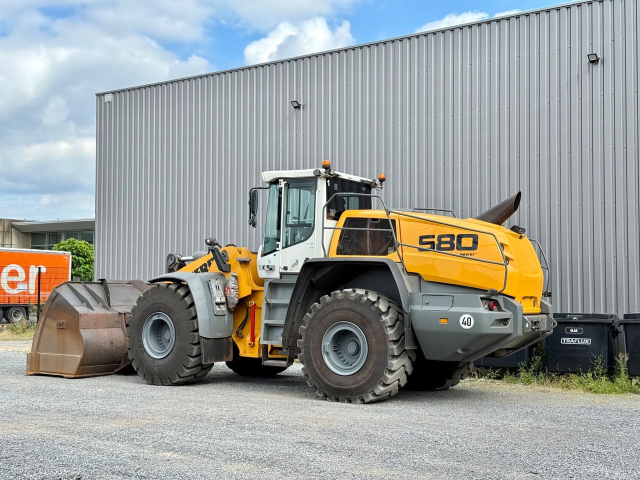 Liebherr L580 X Power - Wheel loader: picture 2 Liebherr L580 X Power - Wheel loader: picture 2