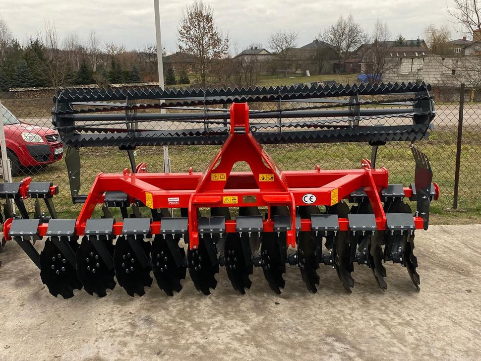 Janpol Scheibenegge / Disc harrow / Déchaumeur à disques / Erpice a dischi / Средняя дисковая борона / Brona talerzowa medium „COMPACT” 3 m - Disc harrow: picture 2 Janpol Scheibenegge / Disc harrow / Déchaumeur à disques / Erpice a dischi / Средняя дисковая борона / Brona talerzowa medium „COMPACT” 3 m - Disc harrow: picture 2