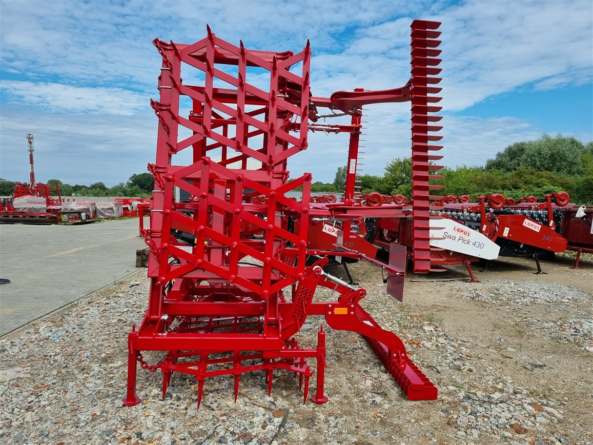 New Harrow Lupus 7-Felder schwere Zinkenegge / Tine harrow / Herse à dents / Grada de púas de 5 campos / Erpice / 7-польная зубовая борона / Brona zębowa 7 m: picture 18