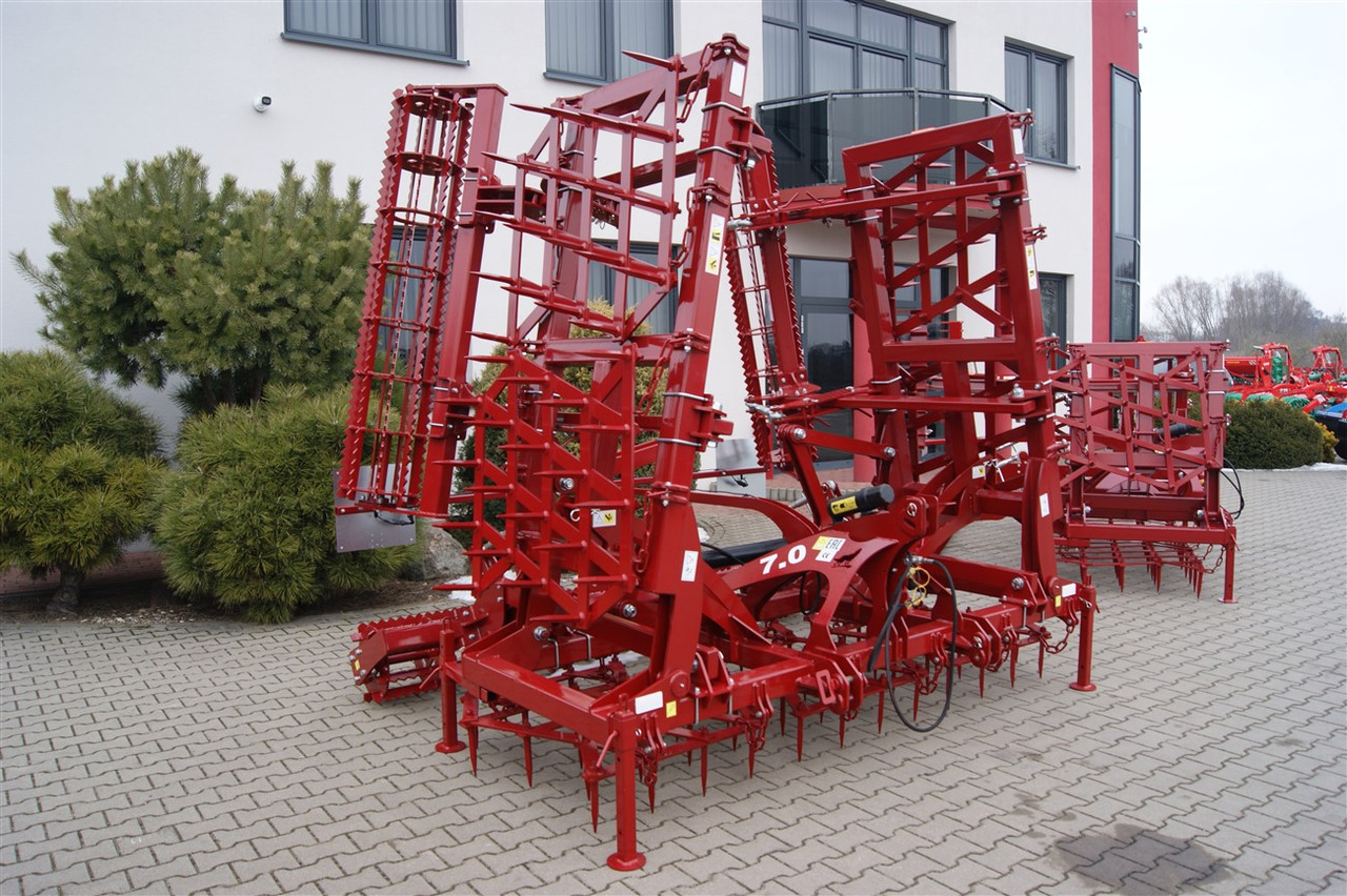 Lupus 7-Felder schwere Zinkenegge / Tine harrow / Herse à dents / Grada de púas de 5 campos / Erpice / 7-польная зубовая борона / Brona zębowa 7 m - Harrow: picture 1 Lupus 7-Felder schwere Zinkenegge / Tine harrow / Herse à dents / Grada de púas de 5 campos / Erpice / 7-польная зубовая борона / Brona zębowa 7 m - Harrow: picture 1