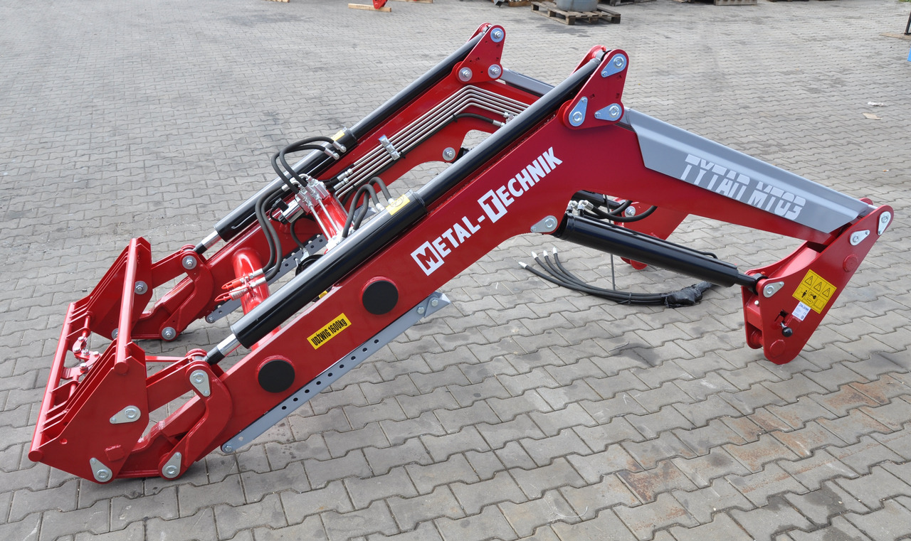 Metal-Technik Frontlader / Front loader / Chargeur frontal / Caricatore frontale / Фронтальный погрузчик / Ładowacz czołowy Tytan MT-03 - Front loader for tractor for Front loader for tractor: picture 5 Metal-Technik Frontlader / Front loader / Chargeur frontal / Caricatore frontale / Фронтальный погрузчик / Ładowacz czołowy Tytan MT-03 - Front loader for tractor for Front loader for tractor: picture 5