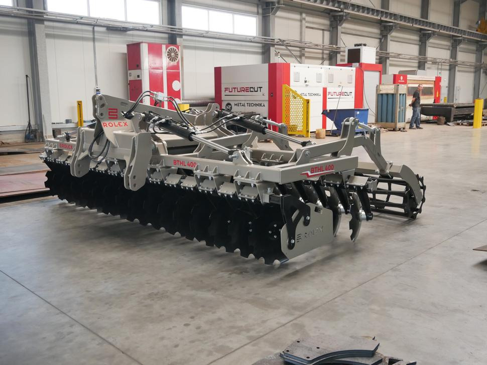 New Disc harrow ROLEX Hydraulische Scheibenegge / Hydraulic discs harrow / Dechaumeur à disques / Erpice a dischi / Гидравлическая дисковая борона / Brona talerzowa hydraulicznie składana lekka 4 m: picture 6