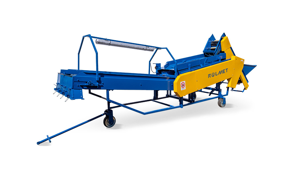ROLMET Kartoffelsortierer / Potato sorting machine / Trieuse de pomme de terre / Selezionatrice per patate / Clasificador de patatas / Картофелесортировочная машина / Sortownik do ziemniaków M614/2 - Potato equipment: picture 3 ROLMET Kartoffelsortierer / Potato sorting machine / Trieuse de pomme de terre / Selezionatrice per patate / Clasificador de patatas / Картофелесортировочная машина / Sortownik do ziemniaków M614/2 - Potato equipment: picture 3