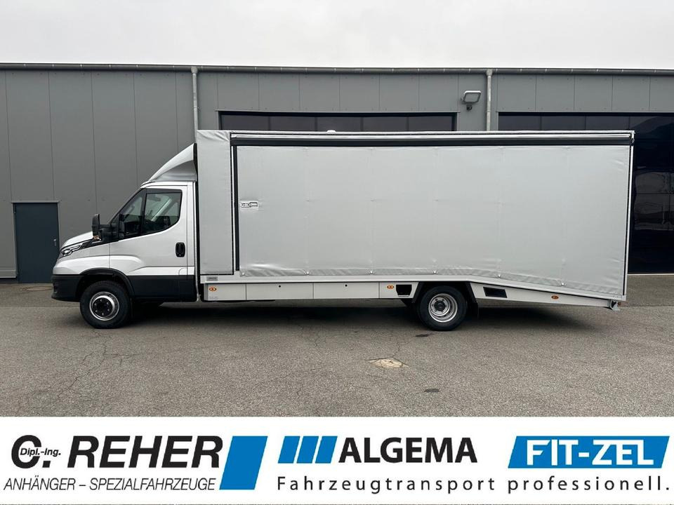 Algema IVECO FESTPLATEAU + Planenaufbau 3,6 to Nutzlast - Autotransporter truck, Commercial vehicle: picture 1 Algema IVECO FESTPLATEAU + Planenaufbau 3,6 to Nutzlast - Autotransporter truck, Commercial vehicle: picture 1