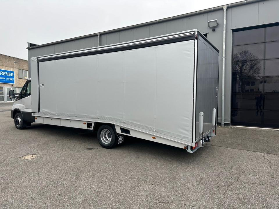 Algema IVECO FESTPLATEAU + Planenaufbau 3,6 to Nutzlast - Autotransporter truck, Commercial vehicle: picture 2 Algema IVECO FESTPLATEAU + Planenaufbau 3,6 to Nutzlast - Autotransporter truck, Commercial vehicle: picture 2