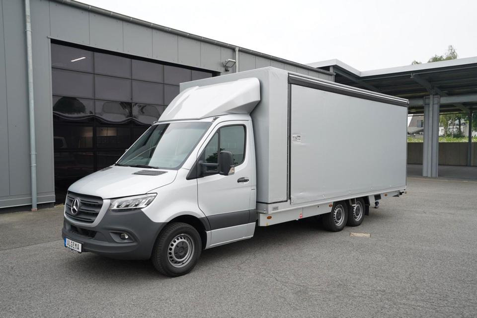 Mercedes-Benz Sprinter 619 ALGEMA BLITZLADER 2 - GESCHLOSSEN - Autotransporter truck, Commercial vehicle: picture 3 Mercedes-Benz Sprinter 619 ALGEMA BLITZLADER 2 - GESCHLOSSEN - Autotransporter truck, Commercial vehicle: picture 3