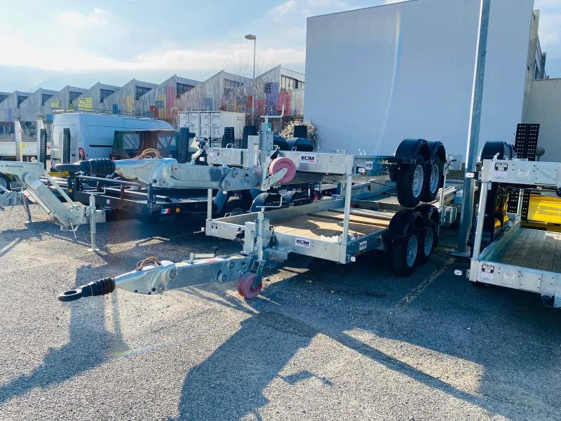ECIM REMORQUE PORTE ENGINS 2 ESSIEUX 3T5 NEUVE - Plant trailer: picture 4 ECIM REMORQUE PORTE ENGINS 2 ESSIEUX 3T5 NEUVE - Plant trailer: picture 4