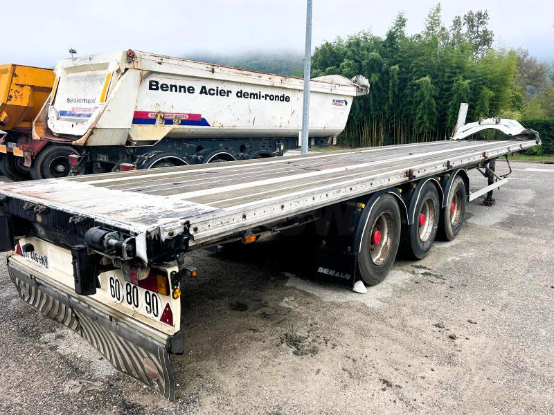 Fruehauf PLATEAU 3 ESSIEUX - Dropside/ Flatbed semi-trailer: picture 2 Fruehauf PLATEAU 3 ESSIEUX - Dropside/ Flatbed semi-trailer: picture 2