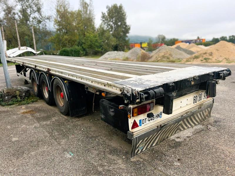 Fruehauf PLATEAU 3 ESSIEUX - Dropside/ Flatbed semi-trailer: picture 1 Fruehauf PLATEAU 3 ESSIEUX - Dropside/ Flatbed semi-trailer: picture 1