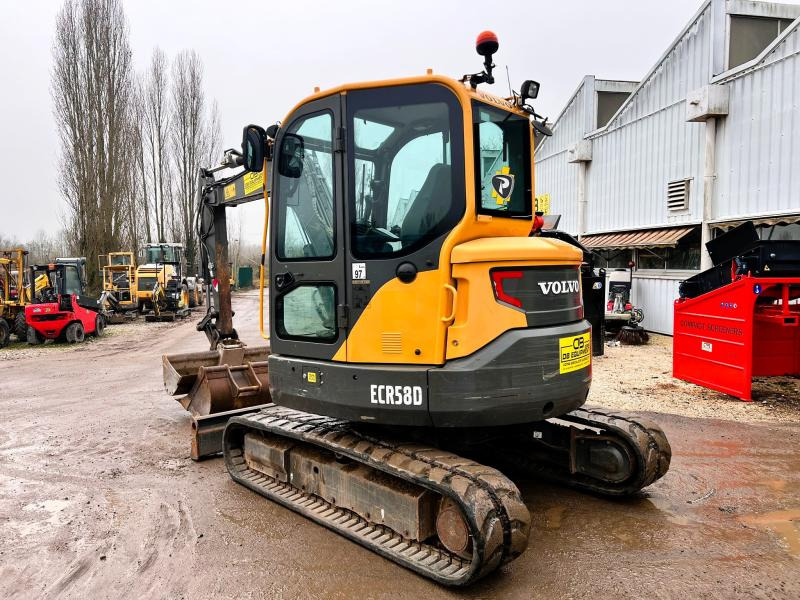 Volvo ECR58D Mini-pelle à chenille 6T - Mini excavator: picture 3 Volvo ECR58D Mini-pelle à chenille 6T - Mini excavator: picture 3
