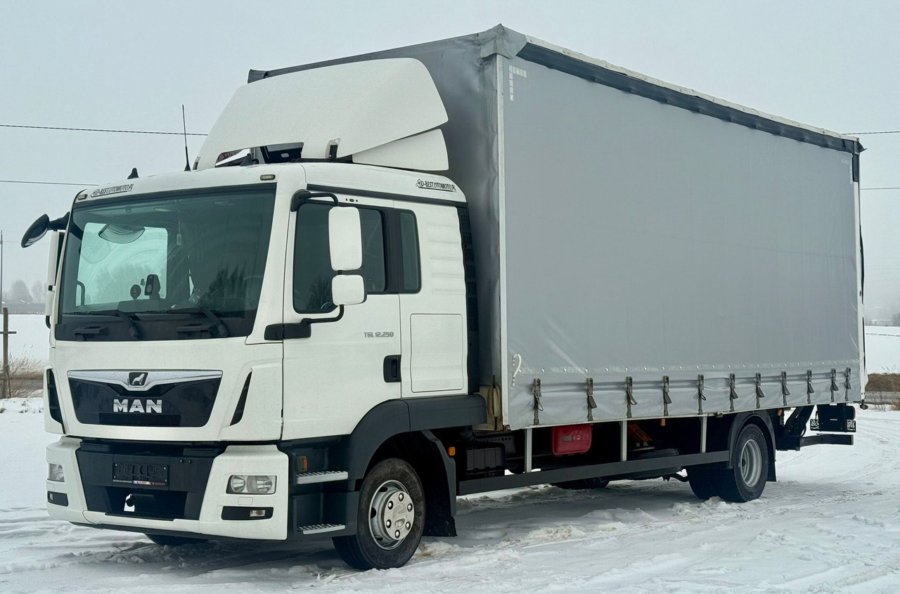 MAN TGL 12.250 / FIRANKA / WINDA / EURO 6 / SYPIALKA / 2018 ROK / SPROWADZONY - Curtainsider truck: picture 2 MAN TGL 12.250 / FIRANKA / WINDA / EURO 6 / SYPIALKA / 2018 ROK / SPROWADZONY - Curtainsider truck: picture 2