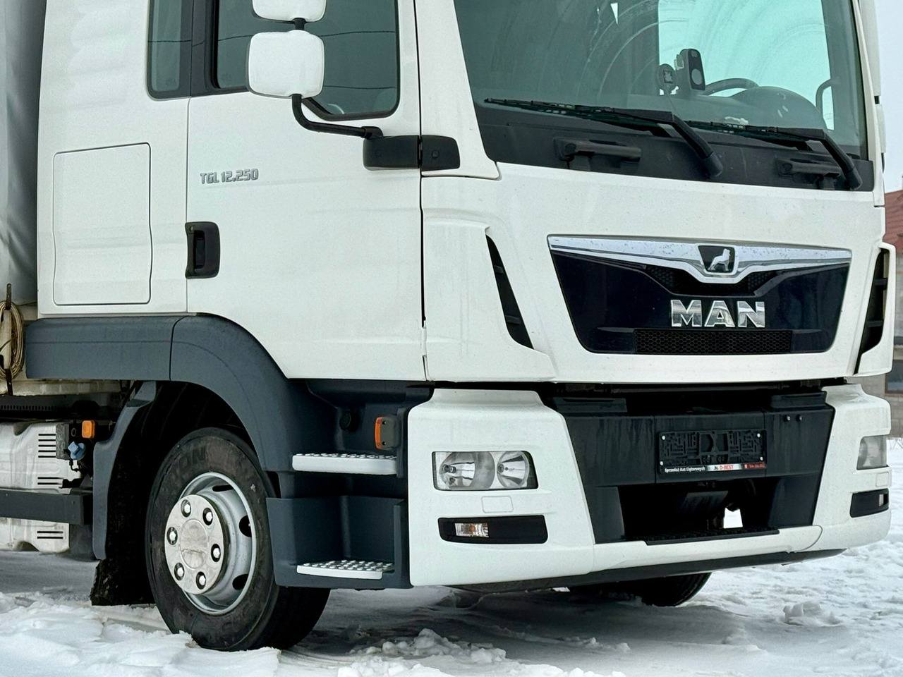 Curtainsider truck MAN TGL 12.250 / FIRANKA / WINDA / EURO 6 / SYPIALKA / 2018 ROK / SPROWADZONY: picture 12