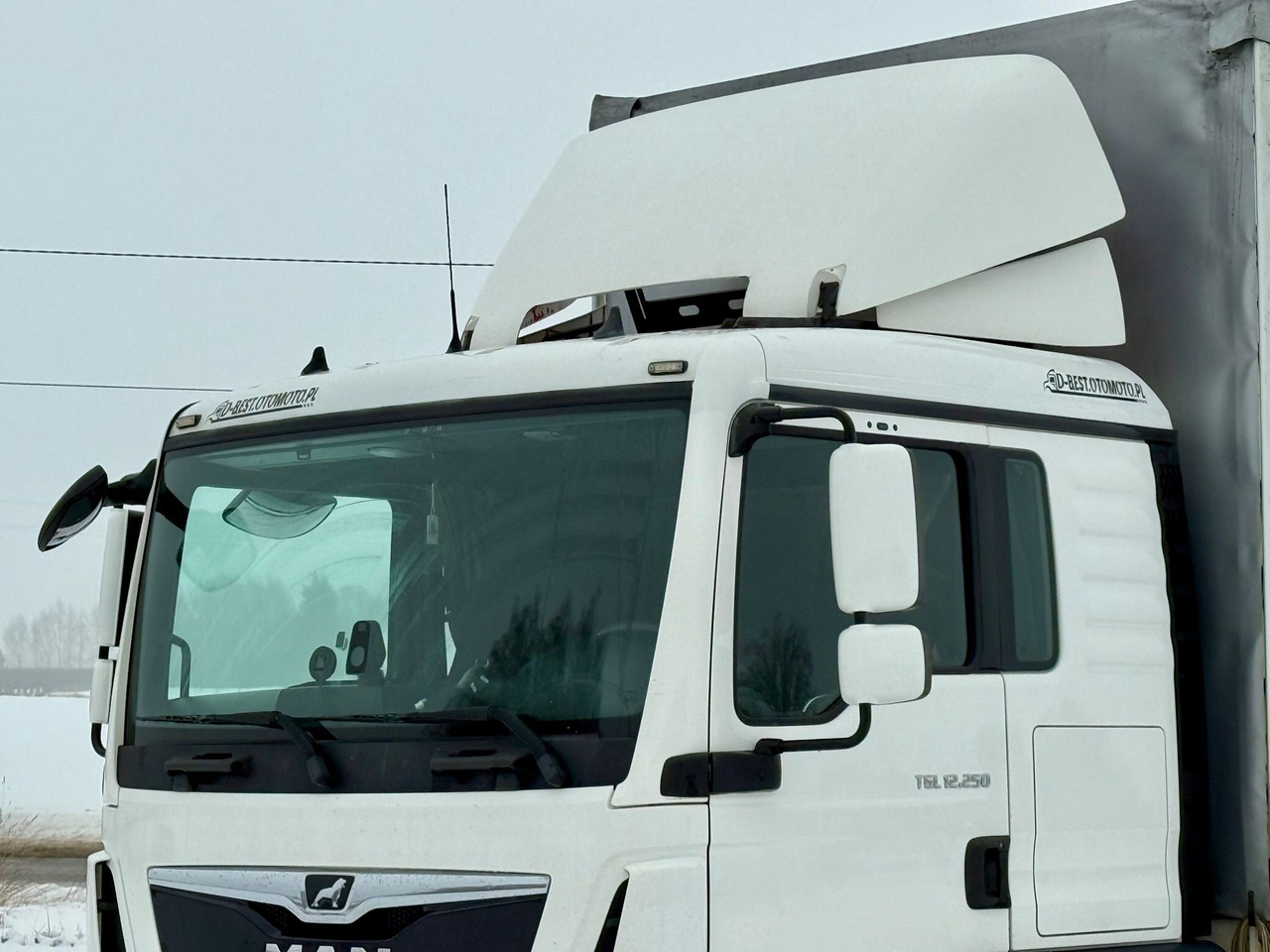 Curtainsider truck MAN TGL 12.250 / FIRANKA / WINDA / EURO 6 / SYPIALKA / 2018 ROK / SPROWADZONY: picture 9