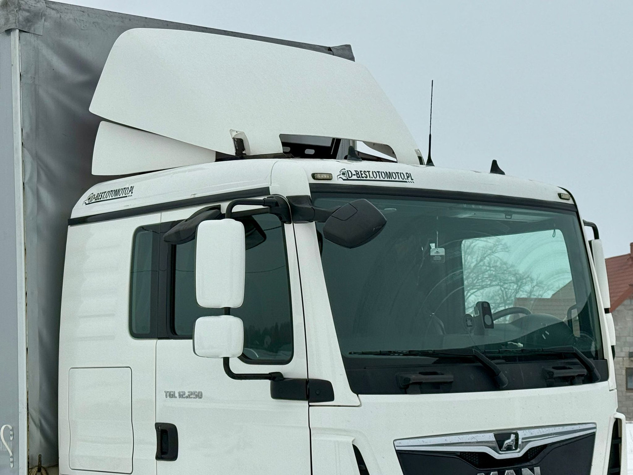 Curtainsider truck MAN TGL 12.250 / FIRANKA / WINDA / EURO 6 / SYPIALKA / 2018 ROK / SPROWADZONY: picture 11