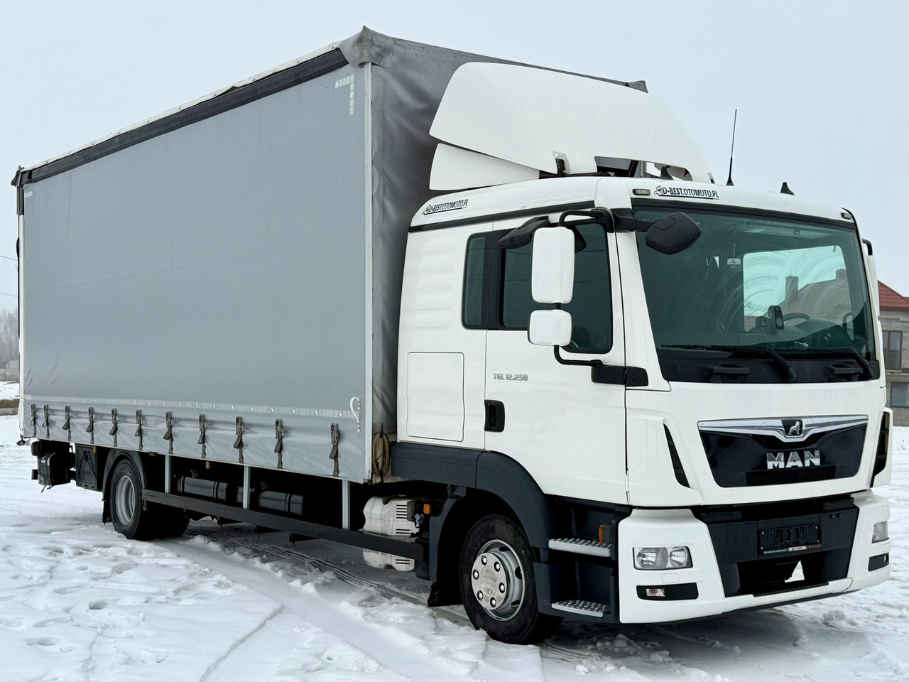 MAN TGL 12.250 / FIRANKA / WINDA / EURO 6 / SYPIALKA / 2018 ROK / SPROWADZONY - Curtainsider truck: picture 1 MAN TGL 12.250 / FIRANKA / WINDA / EURO 6 / SYPIALKA / 2018 ROK / SPROWADZONY - Curtainsider truck: picture 1