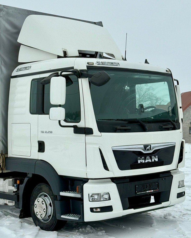 Curtainsider truck MAN TGL 12.250 / FIRANKA / WINDA / EURO 6 / SYPIALKA / 2018 ROK / SPROWADZONY: picture 8