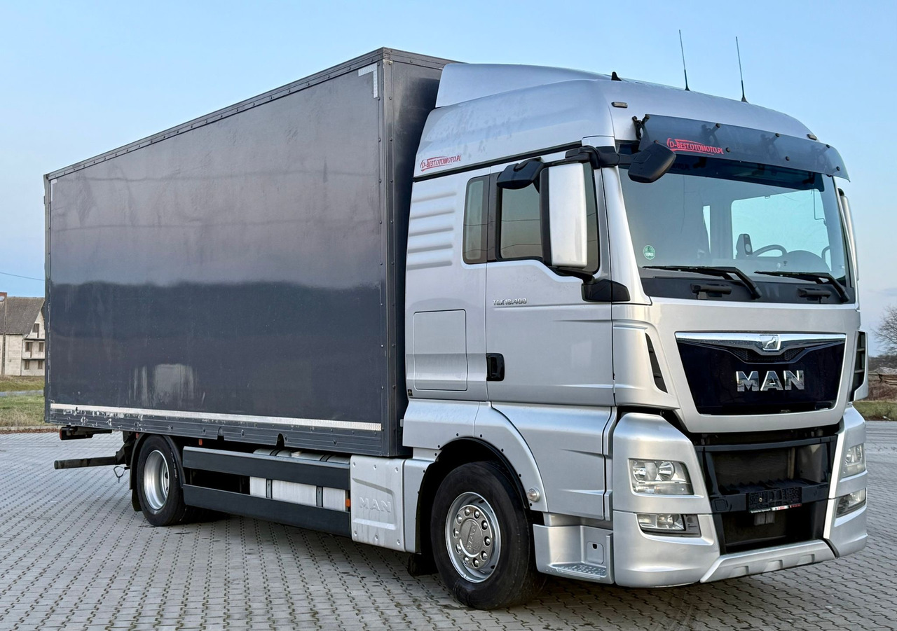 MAN TGX 18.400 / FIRANKA / KONTENER / NISKI PRZEBIEG / EURO 6 / AUTOMAT / SYPIALKA / 2016 ROK - Curtainsider truck: picture 1 MAN TGX 18.400 / FIRANKA / KONTENER / NISKI PRZEBIEG / EURO 6 / AUTOMAT / SYPIALKA / 2016 ROK - Curtainsider truck: picture 1