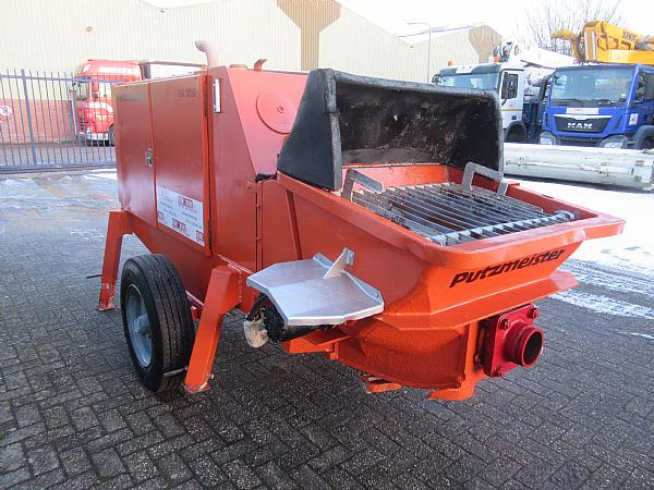 2014 PUTZMEISTER BSA1005 DC trailer mounted. - Stationary concrete pump: picture 2 2014 PUTZMEISTER BSA1005 DC trailer mounted. - Stationary concrete pump: picture 2