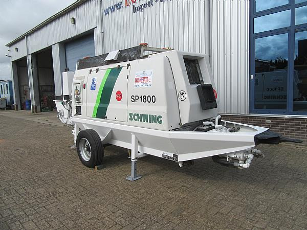 2014 SCHWING BP 1800 D -129 KW static pump - Stationary concrete pump: picture 1 2014 SCHWING BP 1800 D -129 KW static pump - Stationary concrete pump: picture 1