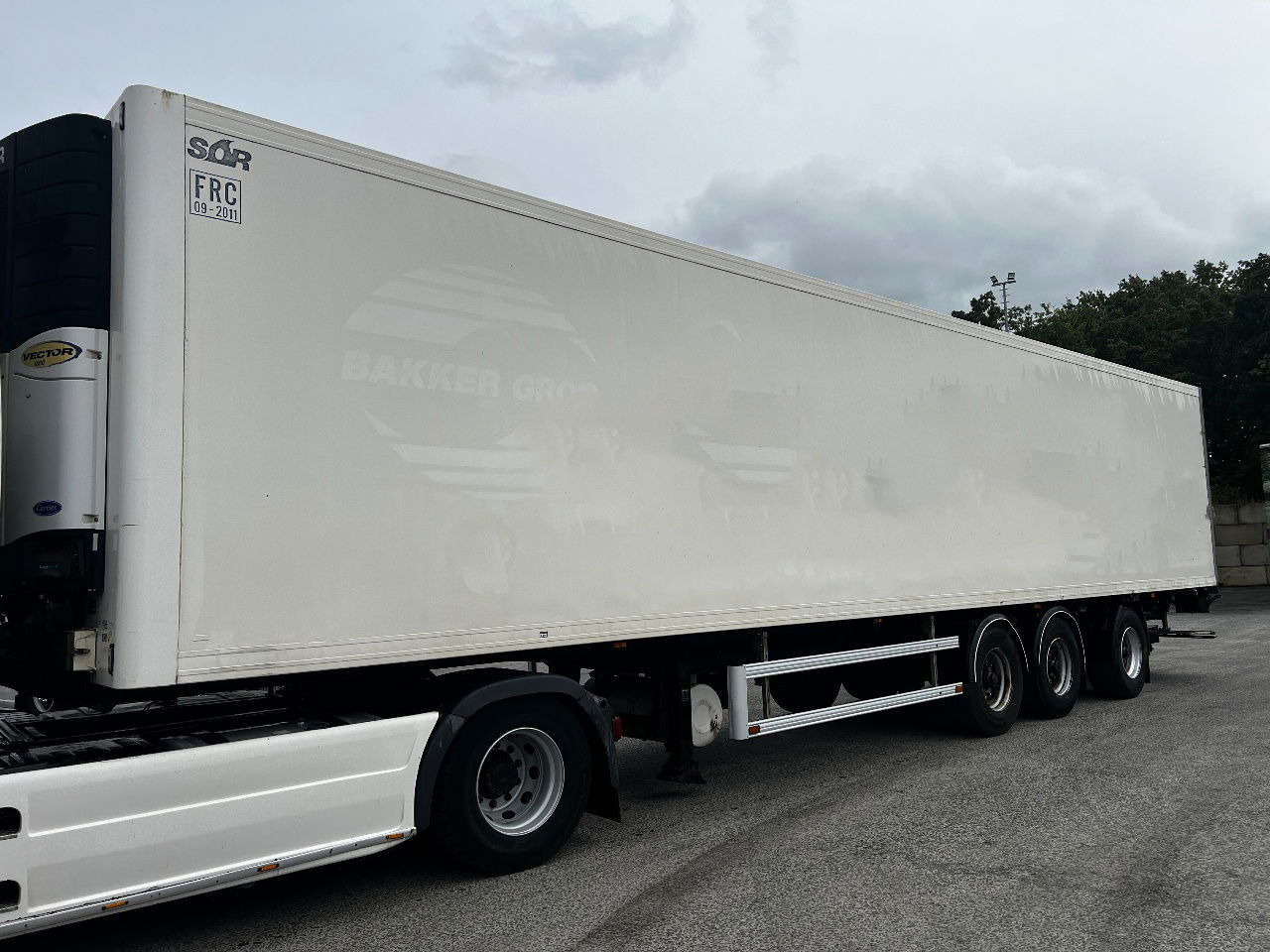 Sor Iberica met Carrier Vector 1800, BPW - Refrigerator semi-trailer: picture 1 Sor Iberica met Carrier Vector 1800, BPW - Refrigerator semi-trailer: picture 1