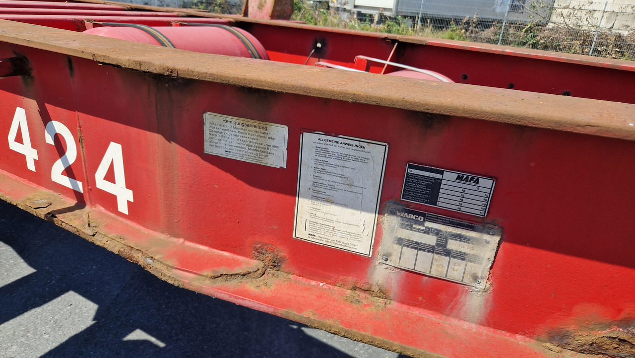 ANDERE MAFA  20.30.40. ft Containerchassis - Container transporter/ Swap body semi-trailer: picture 2 ANDERE MAFA  20.30.40. ft Containerchassis - Container transporter/ Swap body semi-trailer: picture 2