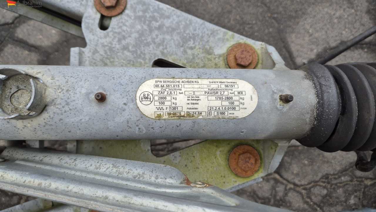 ANDERE Wagenbouw Hapert K2700 Deichsel verstellbar - Closed box trailer: picture 2 ANDERE Wagenbouw Hapert K2700 Deichsel verstellbar - Closed box trailer: picture 2