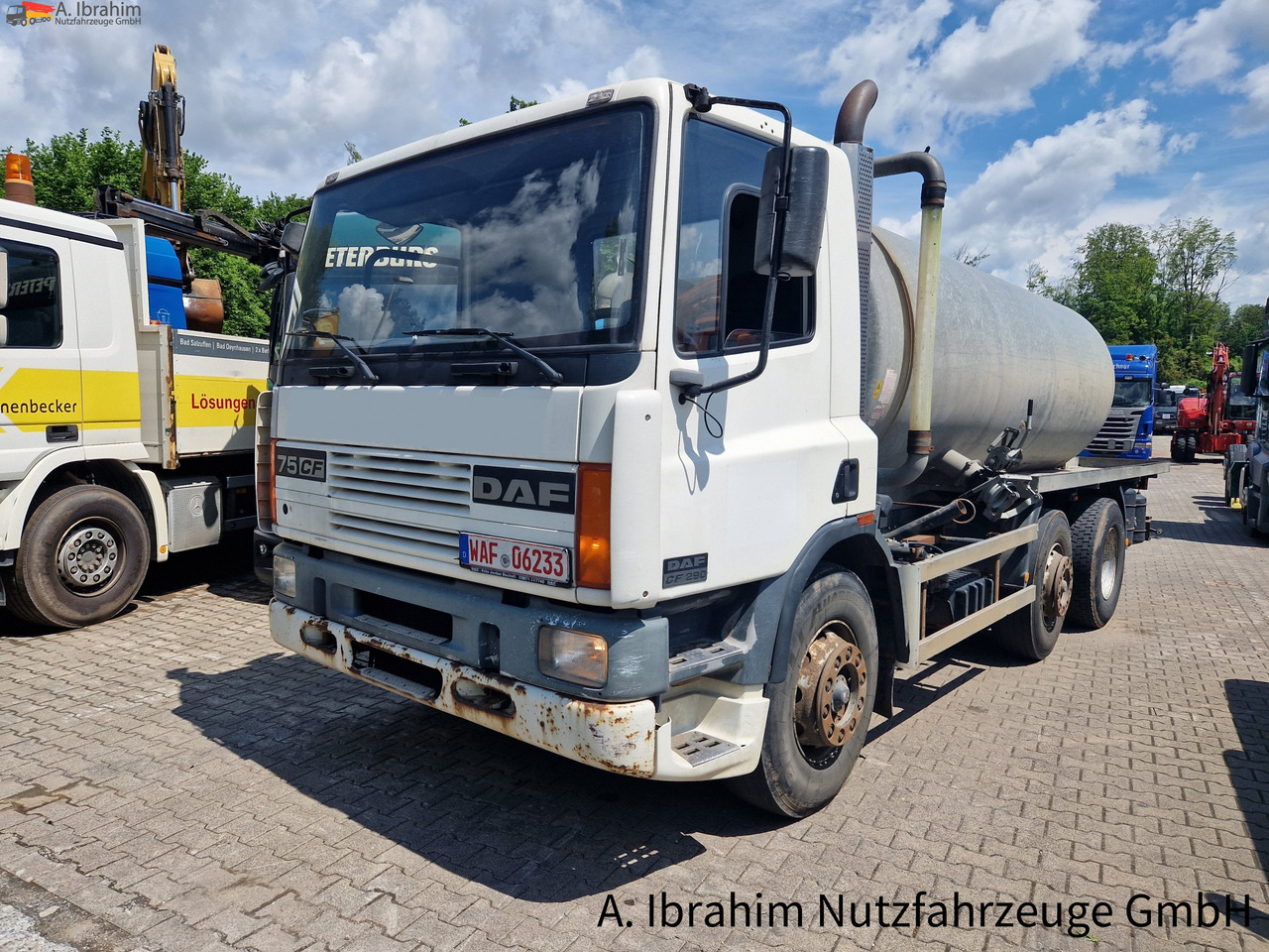 Daf CF 290 Wassertank 13500 L, Tank verzinkt Vorlauf- Lift- Lenkachse - Tank truck: picture 1 Daf CF 290 Wassertank 13500 L, Tank verzinkt Vorlauf- Lift- Lenkachse - Tank truck: picture 1