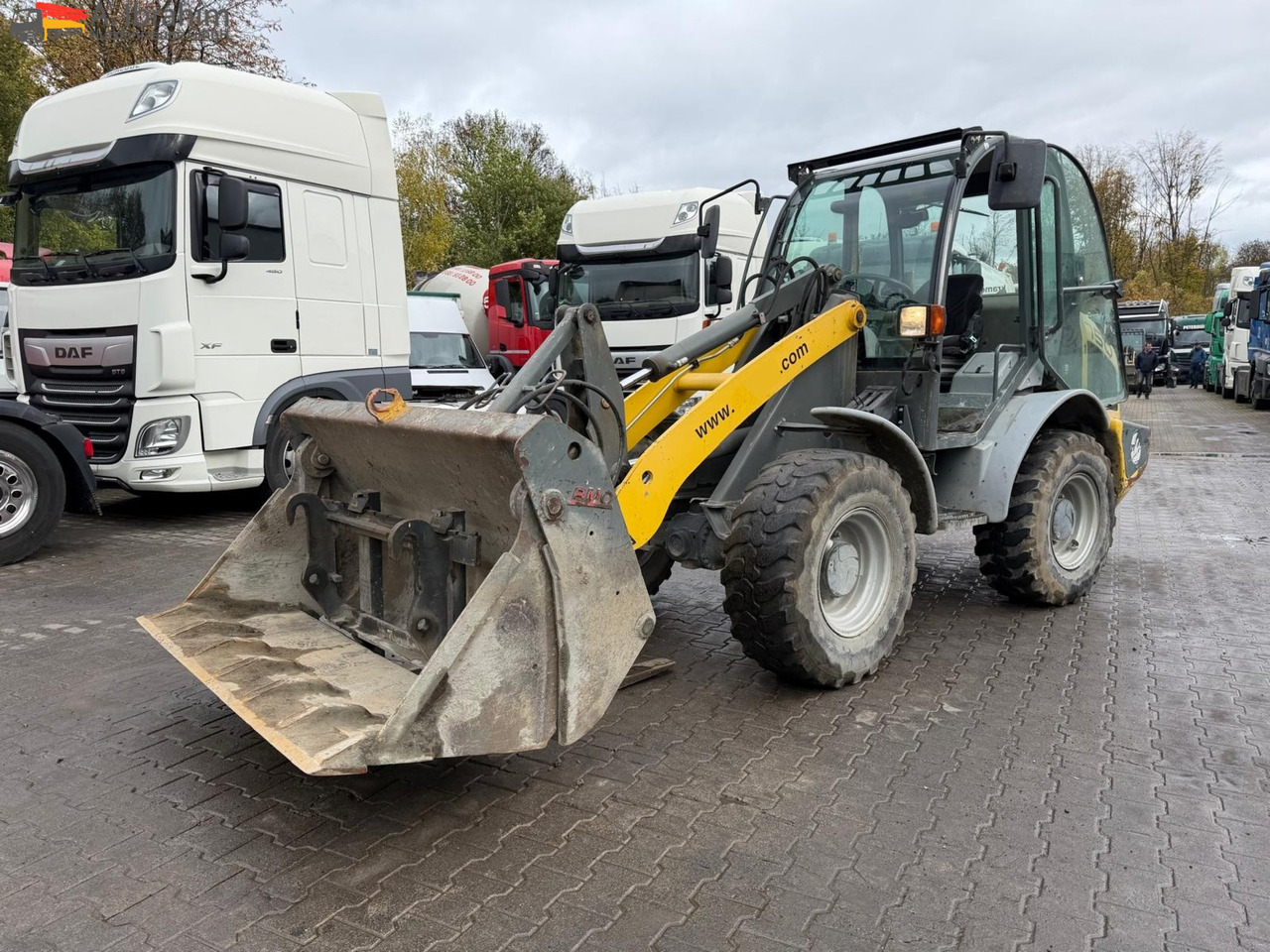 Kramer Allrad 750 /346-03 | Gabel | Klappschaufel | 2 x vorhanden - Wheel loader: picture 1 Kramer Allrad 750 /346-03 | Gabel | Klappschaufel | 2 x vorhanden - Wheel loader: picture 1