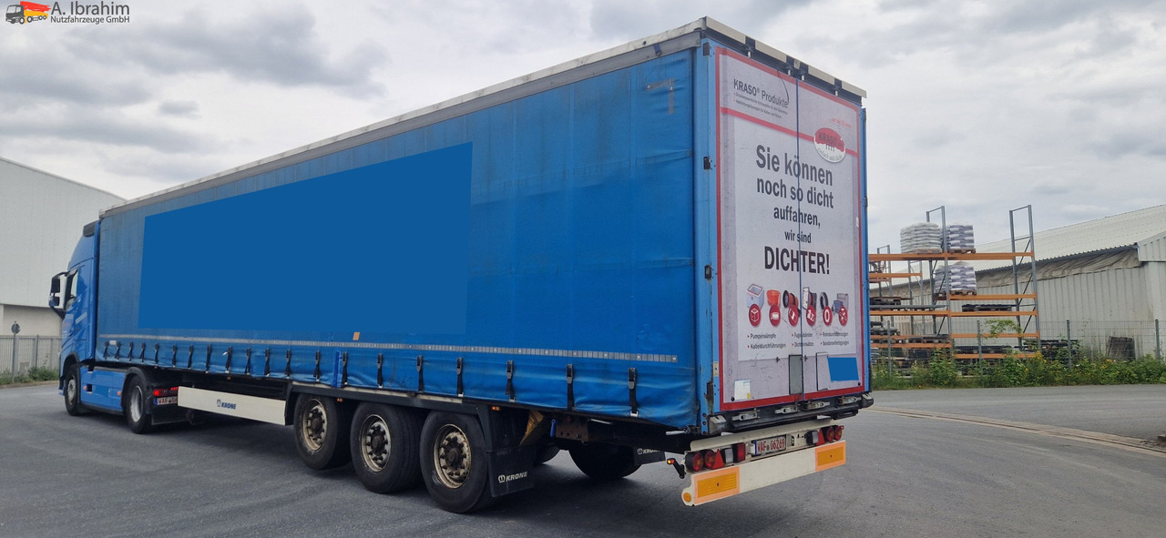 Curtainsider semi-trailer Krone SD  Deutscher Auflieger, Pritsche Plane Edscha: picture 10