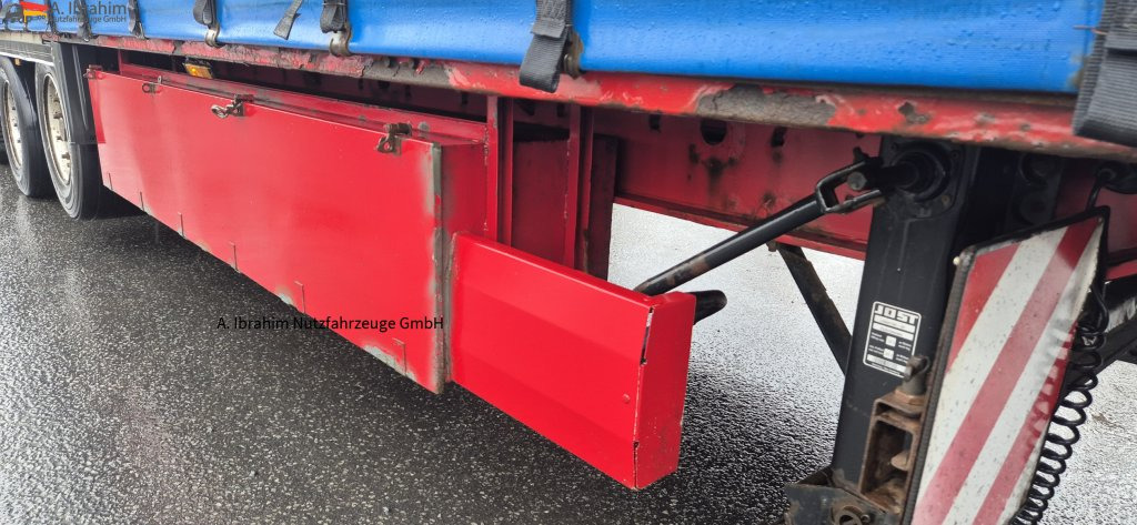 Krone SD Palettenkasten, Liftachse Überbreite-Warntafeln | Hubdach - Curtainsider semi-trailer: picture 4 Krone SD Palettenkasten, Liftachse Überbreite-Warntafeln | Hubdach - Curtainsider semi-trailer: picture 4