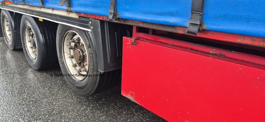 Krone SD Palettenkasten, Liftachse Überbreite-Warntafeln | Hubdach - Curtainsider semi-trailer: picture 2 Krone SD Palettenkasten, Liftachse Überbreite-Warntafeln | Hubdach - Curtainsider semi-trailer: picture 2
