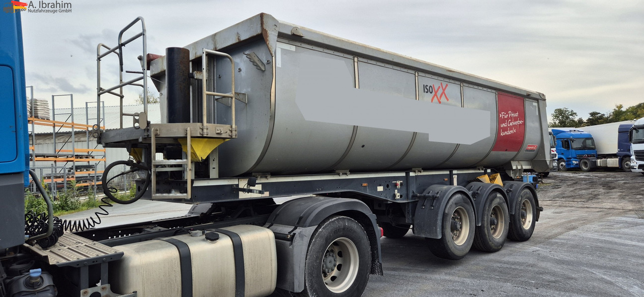 Langendorf SKS-HS 24/30 Isomulde, Liftachse, Scheibenbremse, Stahlmulde - Tipper semi-trailer: picture 1 Langendorf SKS-HS 24/30 Isomulde, Liftachse, Scheibenbremse, Stahlmulde - Tipper semi-trailer: picture 1