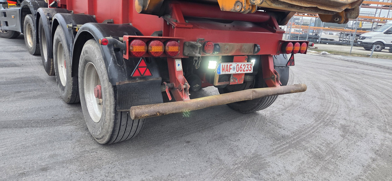 Meierling MSK 24 Stahlmulde | Liftachse | 24 m³ | Scheibenbremse - Tipper semi-trailer: picture 4 Meierling MSK 24 Stahlmulde | Liftachse | 24 m³ | Scheibenbremse - Tipper semi-trailer: picture 4