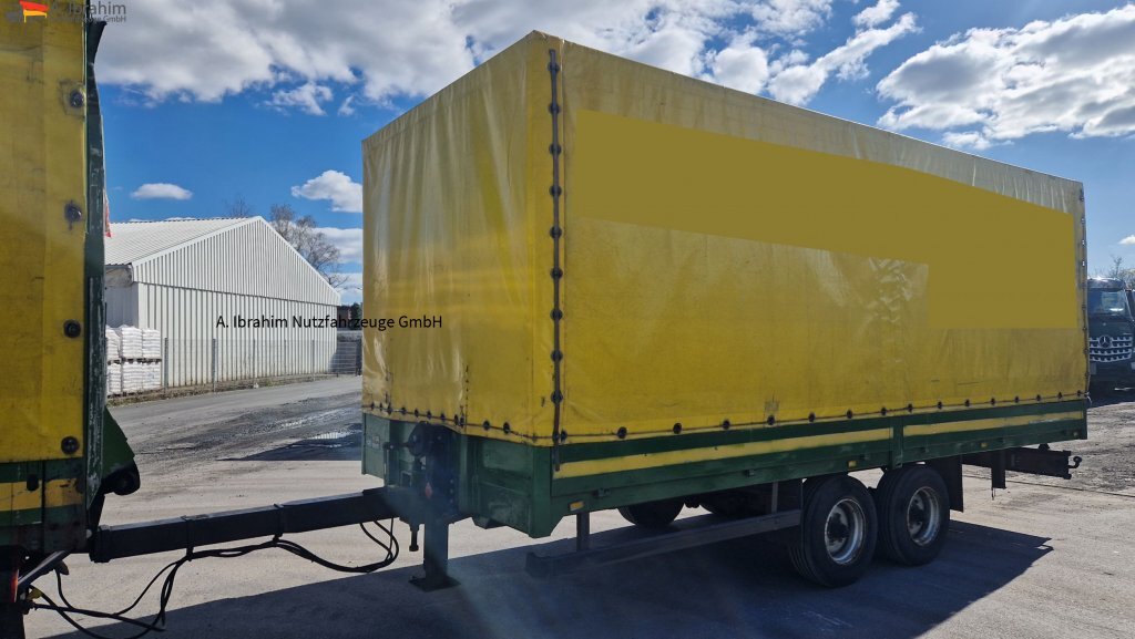 Möslein Tandemanhänger alt, aber ok HU gültig - Curtainsider trailer: picture 1 Möslein Tandemanhänger alt, aber ok HU gültig - Curtainsider trailer: picture 1