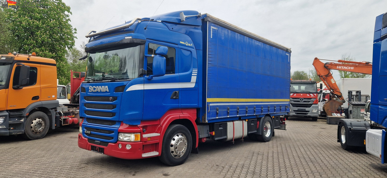 Scania R410 Retarder, Klima, Standklima Top Zustand!! - Curtainsider truck: picture 1 Scania R410 Retarder, Klima, Standklima Top Zustand!! - Curtainsider truck: picture 1