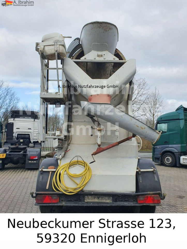 Betonmischerauflieger Karrena 12 cbm, 2 achsen, Topzustand - Semi-trailer: picture 3 Betonmischerauflieger Karrena 12 cbm, 2 achsen, Topzustand - Semi-trailer: picture 3
