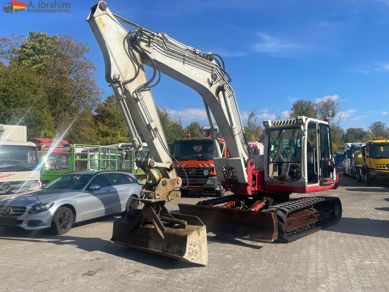 Takeuchi TB 1140 14 Ton | Schnellwechsler | Schwenkfunktion | 5x Löffel | Klima | Radio - Crawler excavator: picture 1 Takeuchi TB 1140 14 Ton | Schnellwechsler | Schwenkfunktion | 5x Löffel | Klima | Radio - Crawler excavator: picture 1