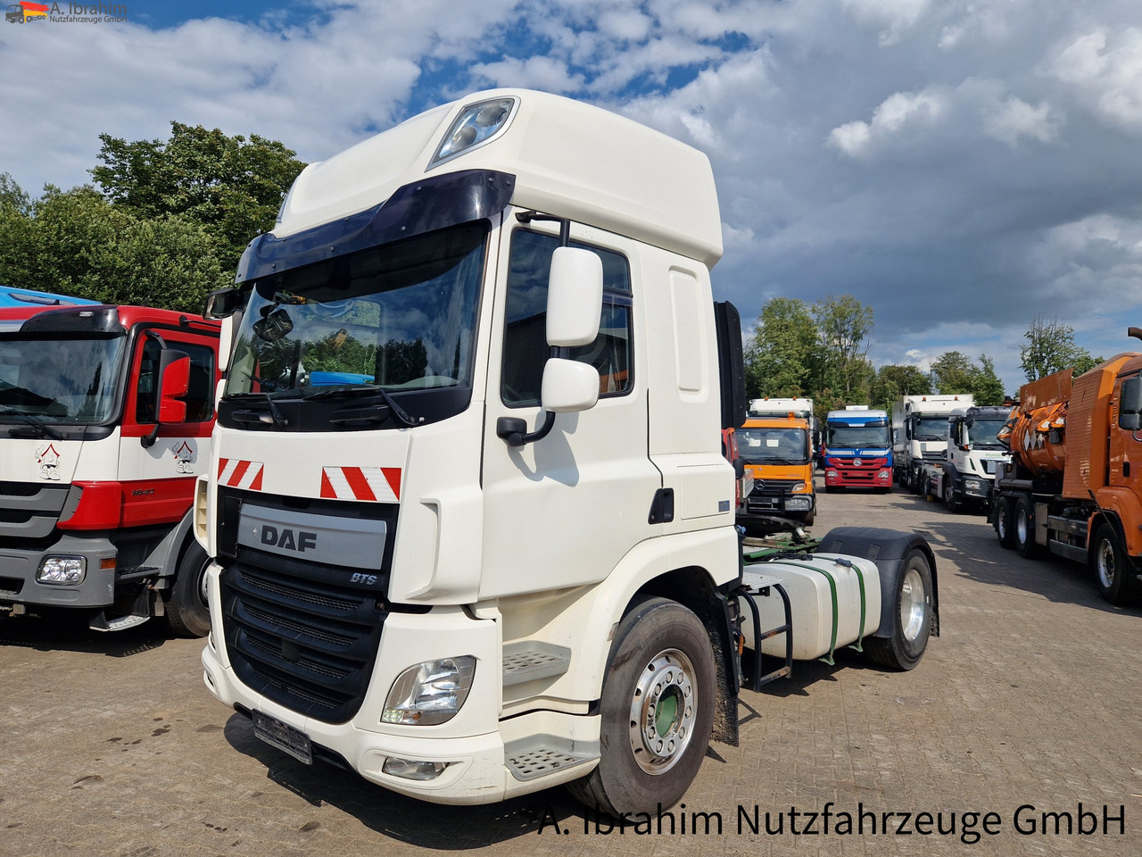 Daf CF 400 FT PTO für Kompressor Standklima, fehlerfrei - Tractor unit: picture 1 Daf CF 400 FT PTO für Kompressor Standklima, fehlerfrei - Tractor unit: picture 1