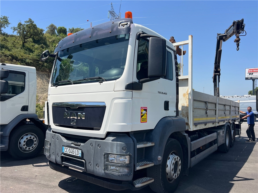 MAN TGS 26/400 - Dropside/ Flatbed truck, Crane truck: picture 1 MAN TGS 26/400 - Dropside/ Flatbed truck, Crane truck: picture 1