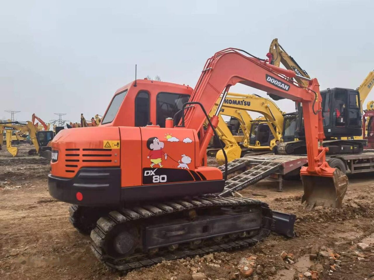 Doosan DX80 - Crawler excavator: picture 3 Doosan DX80 - Crawler excavator: picture 3