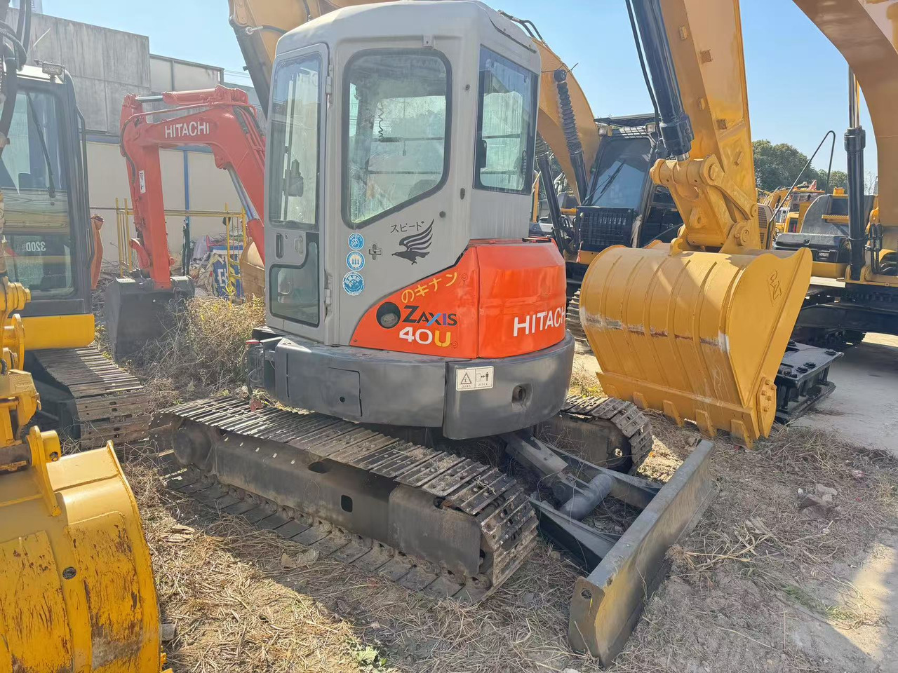 HITACHI ZX40U - Mini excavator: picture 1 HITACHI ZX40U - Mini excavator: picture 1