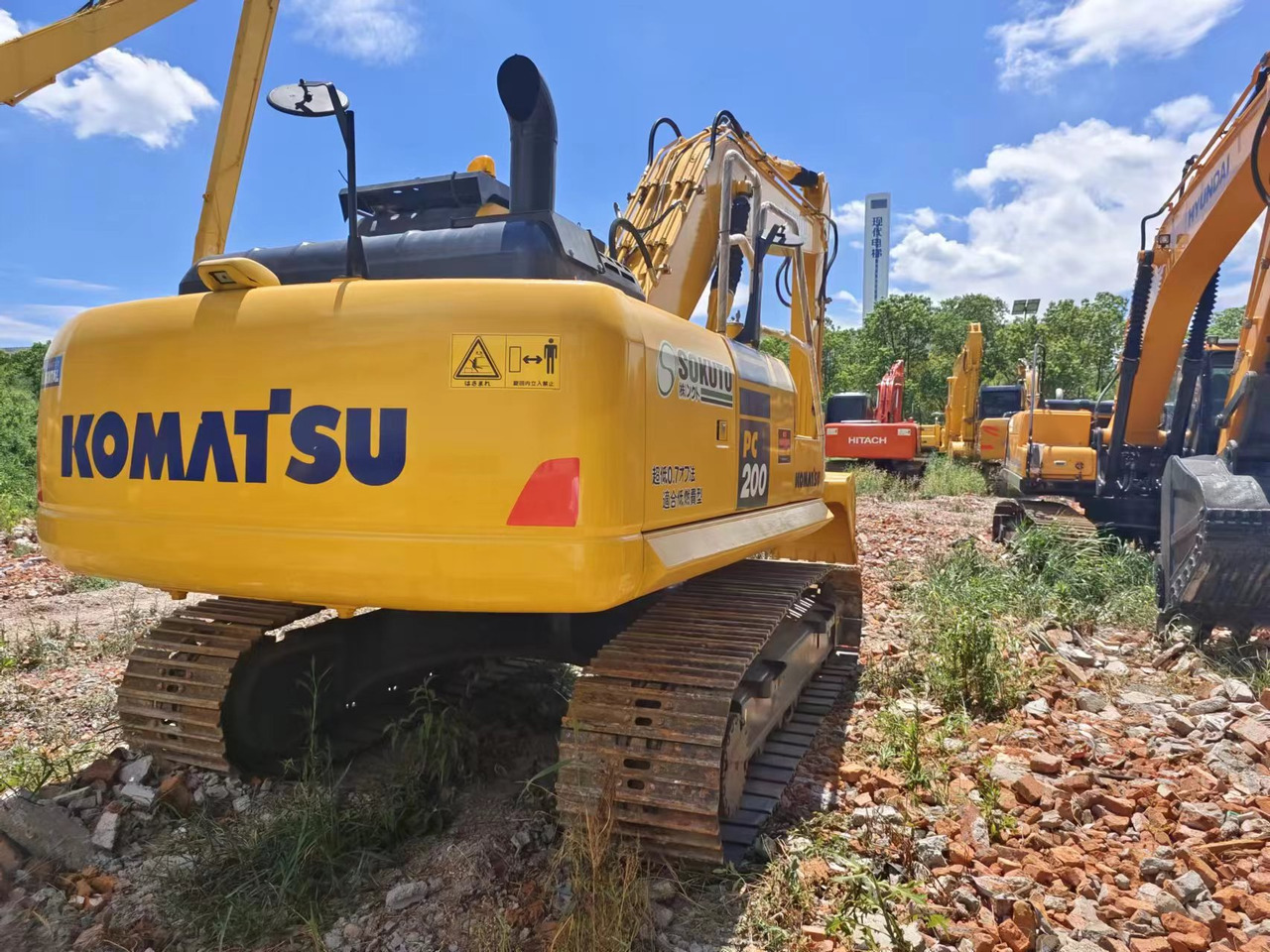 New Crawler excavator KOMATSU PC200-8N1 surplus Japan PC55 PC60-7 PC200-7 PC200-8: picture 12