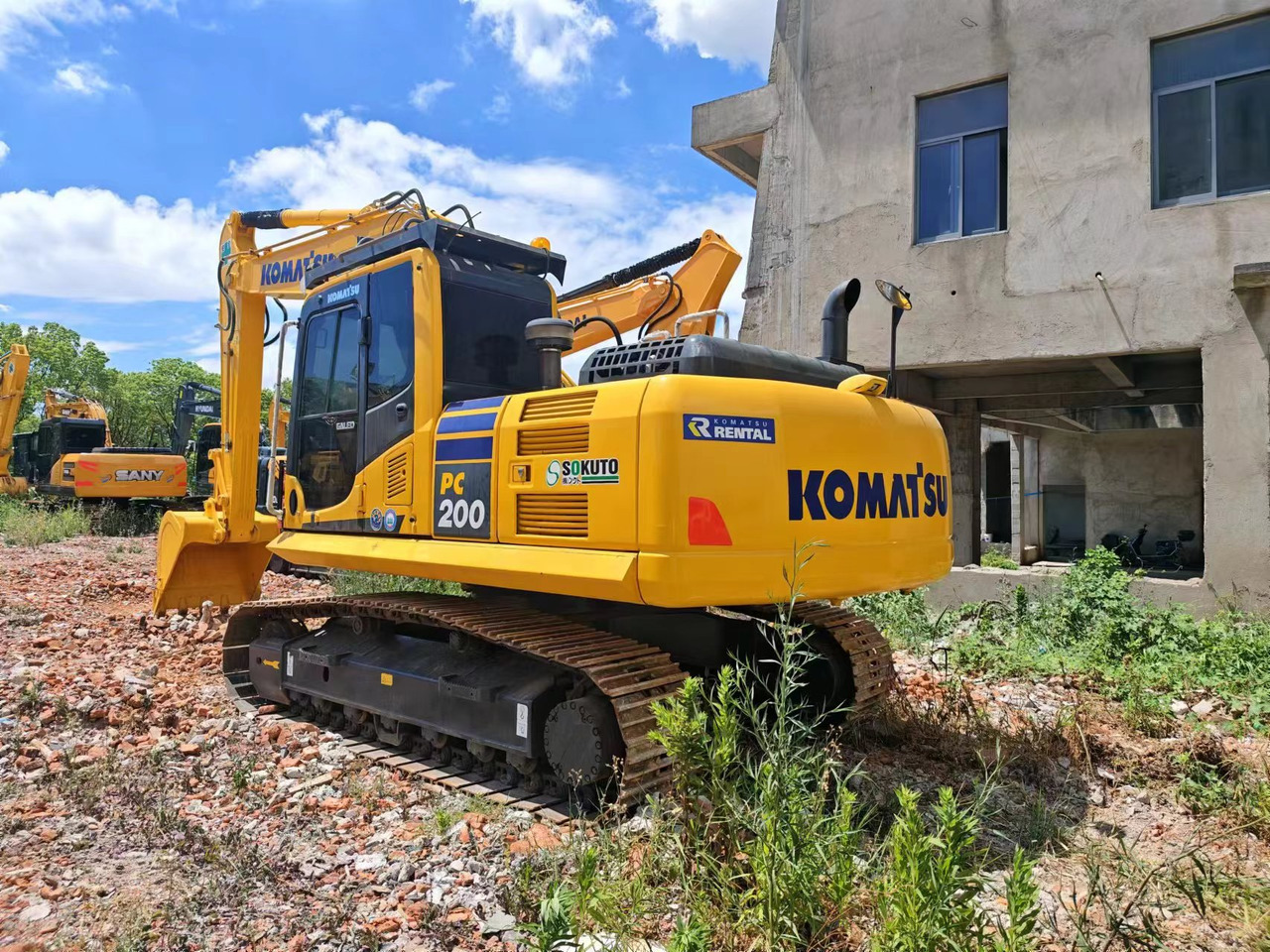 New Crawler excavator KOMATSU PC200-8N1 surplus Japan PC55 PC60-7 PC200-7 PC200-8: picture 8