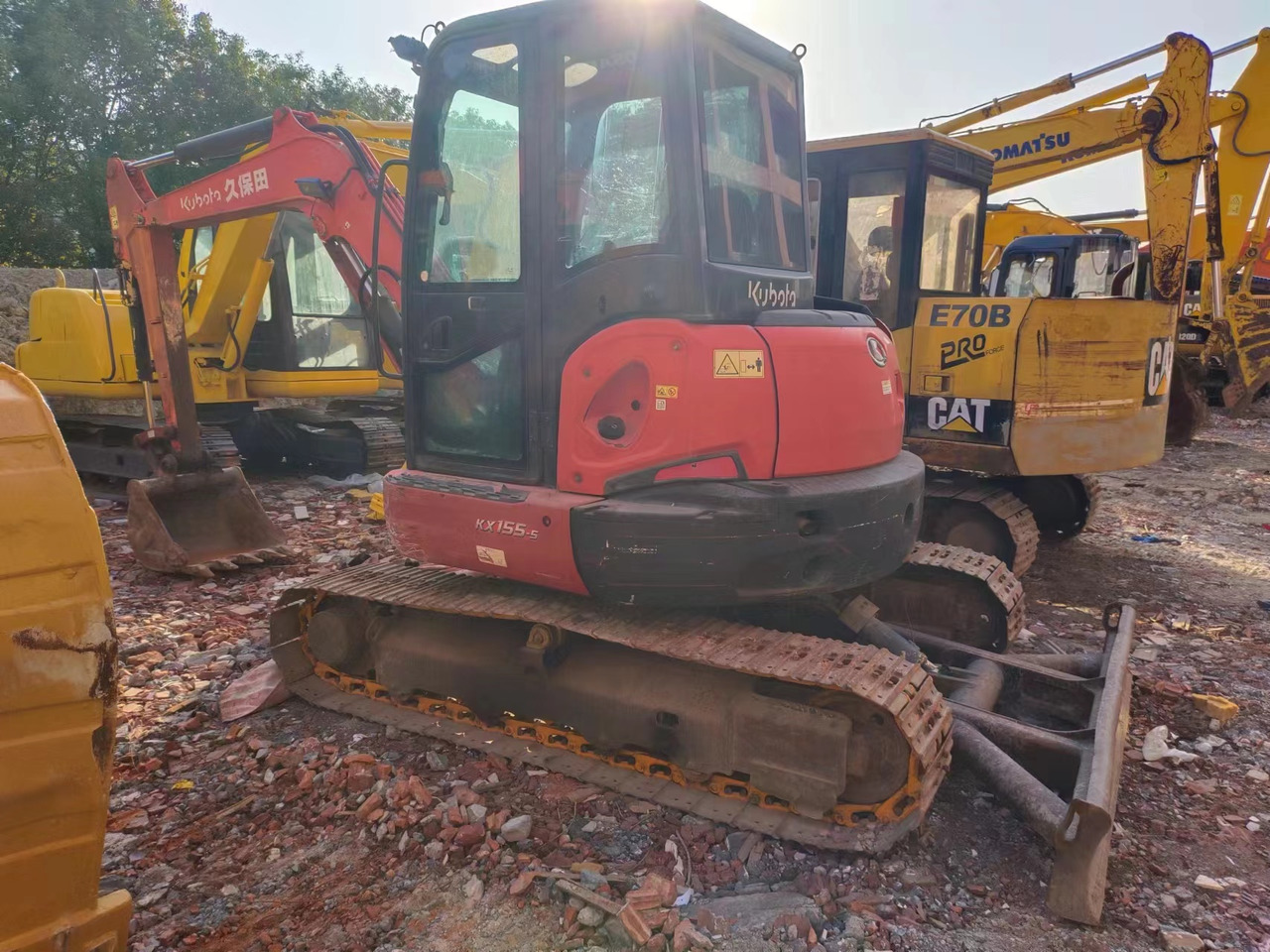 KUBOTA KX155-5 - Mini excavator: picture 1 KUBOTA KX155-5 - Mini excavator: picture 1