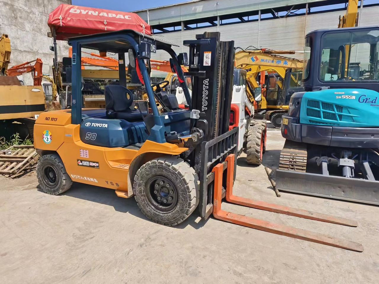 TOYOTA FD50 - Diesel forklift: picture 1 TOYOTA FD50 - Diesel forklift: picture 1