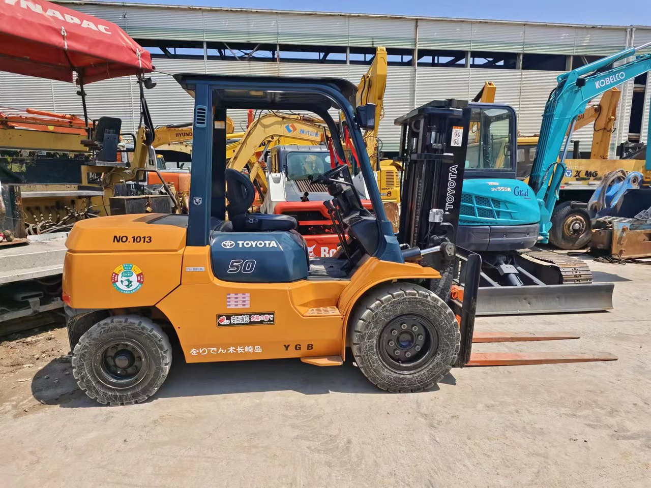 TOYOTA FD50 - Diesel forklift: picture 3 TOYOTA FD50 - Diesel forklift: picture 3