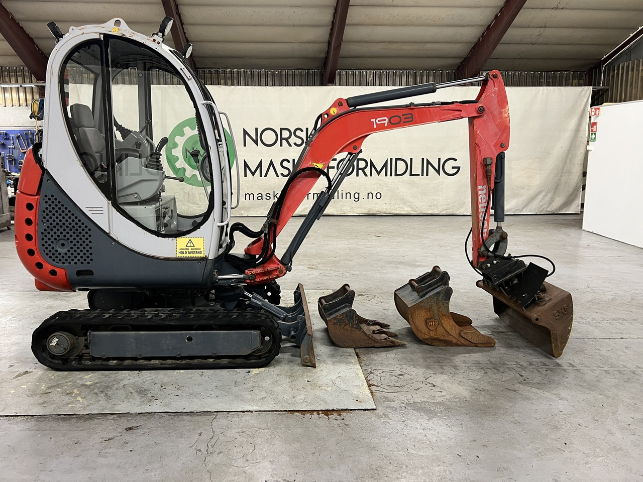 Wacker Neuson 1903 #KAN SELGES MED REDUSERT MOMS# - Mini excavator: picture 3 Wacker Neuson 1903 #KAN SELGES MED REDUSERT MOMS# - Mini excavator: picture 3