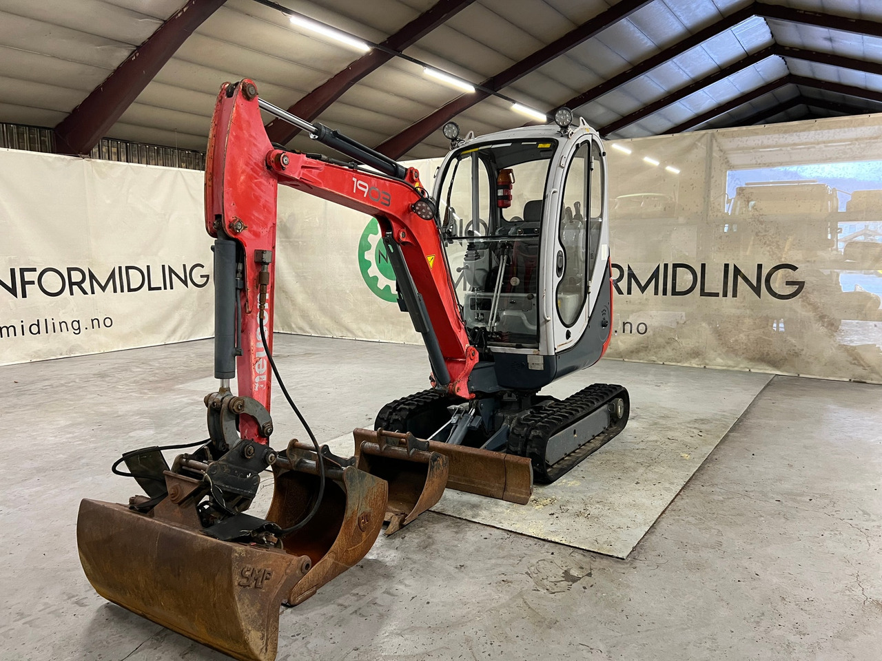 Wacker Neuson 1903 #KAN SELGES MED REDUSERT MOMS# - Mini excavator: picture 1 Wacker Neuson 1903 #KAN SELGES MED REDUSERT MOMS# - Mini excavator: picture 1